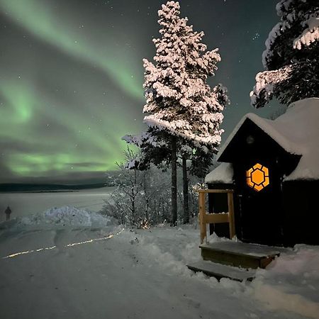 Camp Caroli Hobbit Hut Villa Jukkasjärvi Kültér fotó