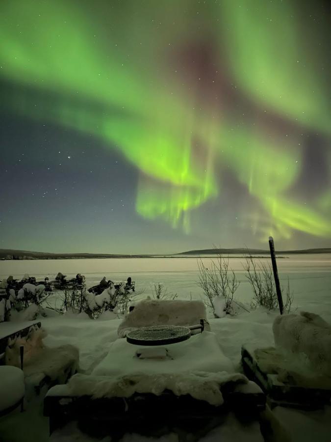 Camp Caroli Hobbit Hut Villa Jukkasjärvi Kültér fotó