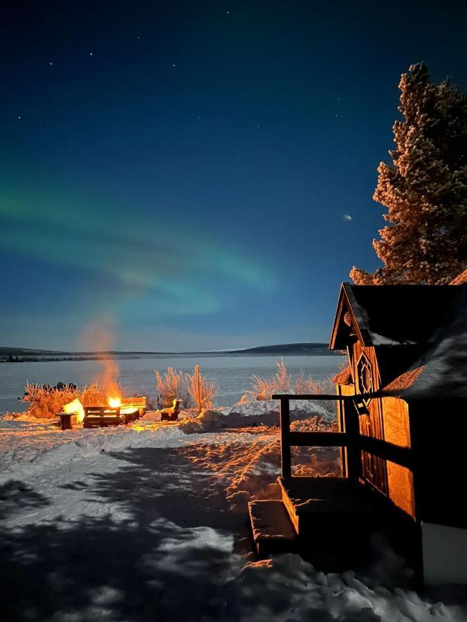 Camp Caroli Hobbit Hut Villa Jukkasjärvi Kültér fotó