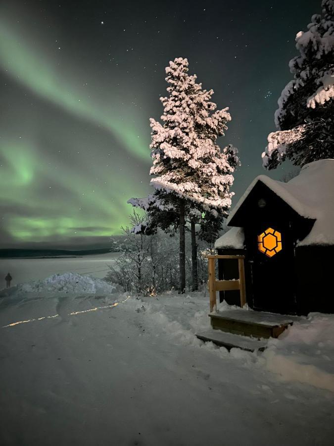 Camp Caroli Hobbit Hut Villa Jukkasjärvi Kültér fotó