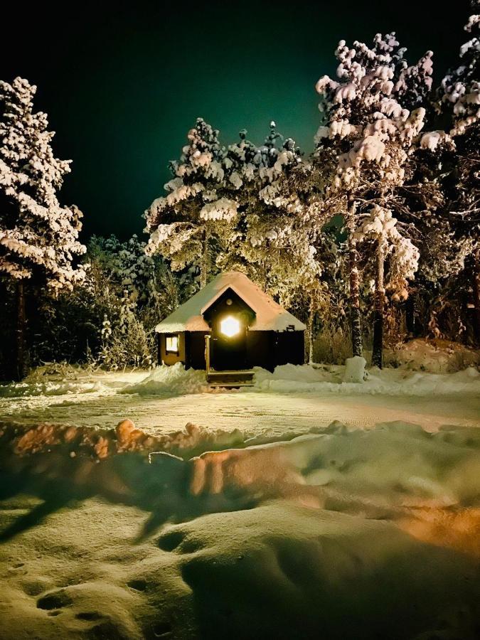 Camp Caroli Hobbit Hut Villa Jukkasjärvi Kültér fotó